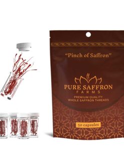 50 Capsules of Pure Saffron